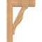 Ekena Millwork Funston Block Smooth Bracket w/ Offset Brace, Western Red Cedar, 7 1/2"W x 26"D x 38"H BKT0806X26X38FST05SWR - alternate 2
